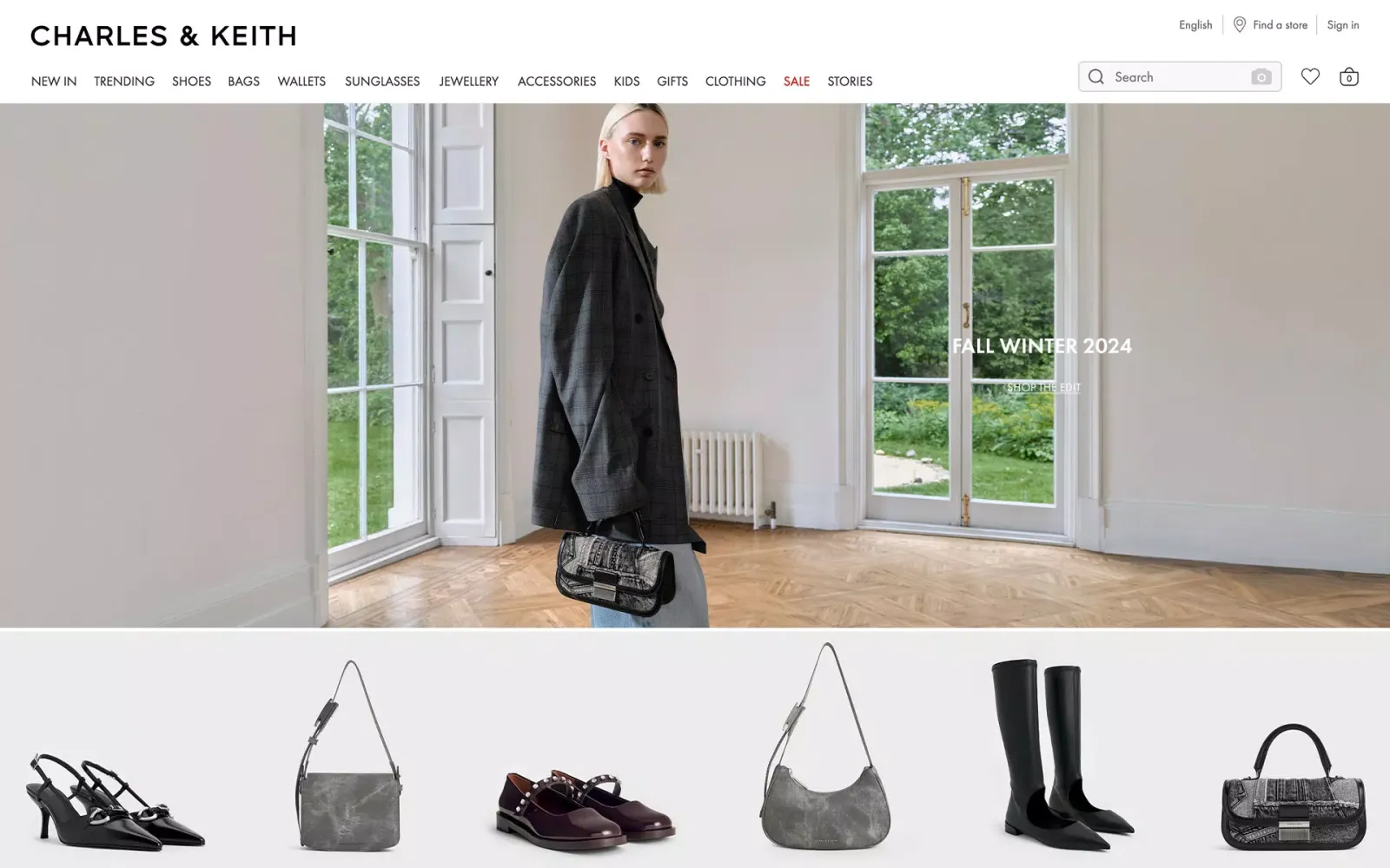 CHARLES & KEITH 스크린샷