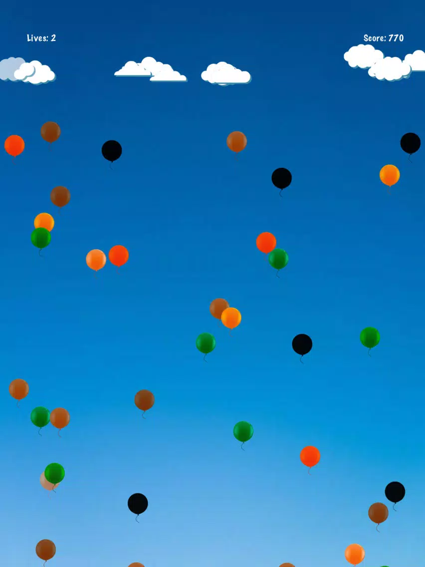 Ảnh chụp màn hình của Pop The Balloon iPad 