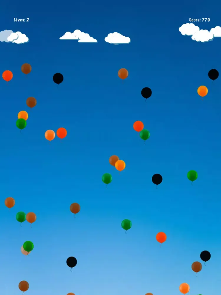 Pop The Balloon iPad 应用截图
