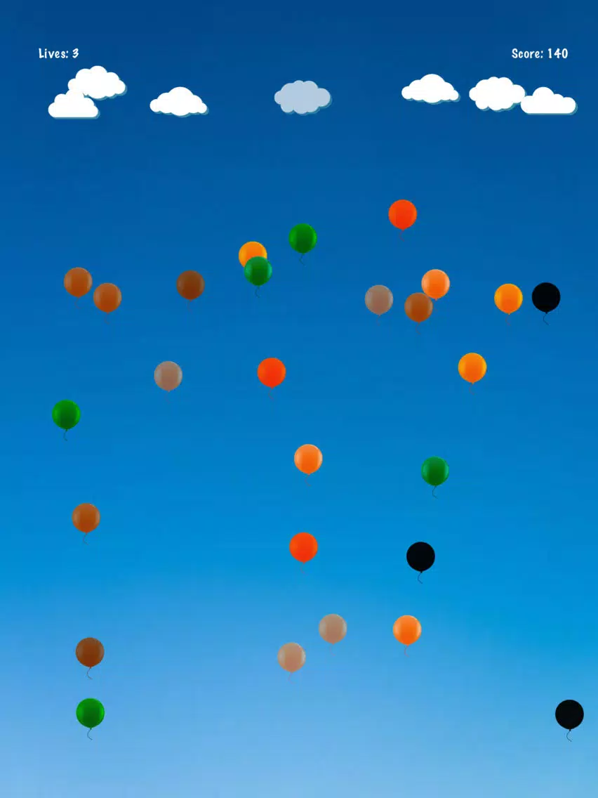 Ảnh chụp màn hình của Pop The Balloon iPad 