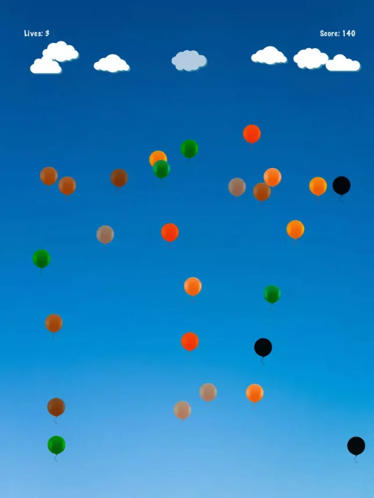 Pop The Balloon iPad 应用截图