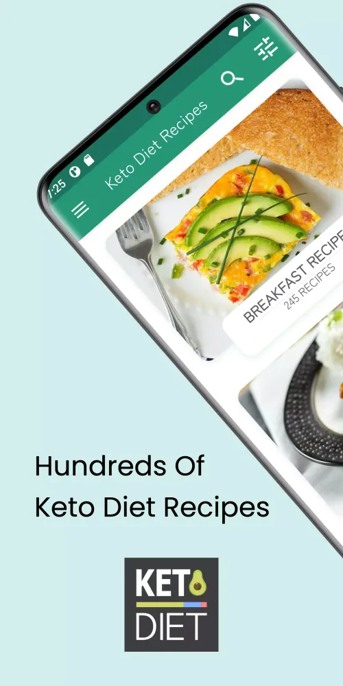 Keto Diet: Low Carb Recipes Screenshots