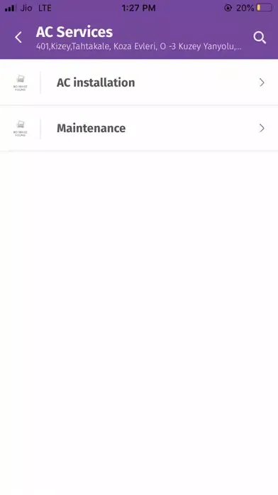 QuickServ スクリーンショット