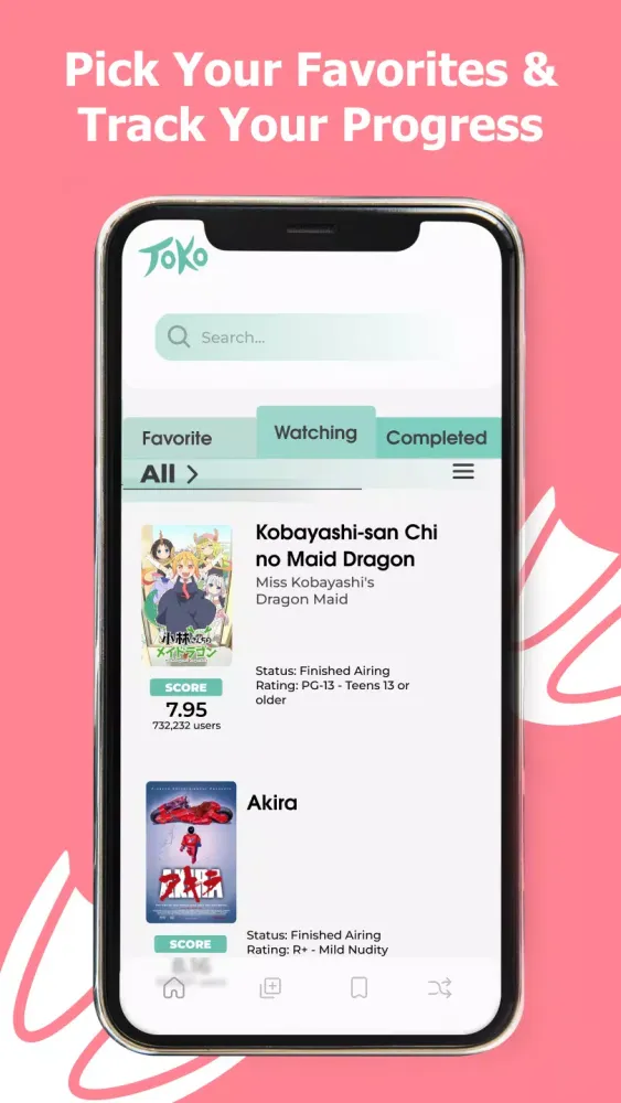 Capturas de pantalla de Toko