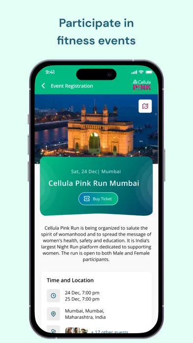 Captures d'écran de Cellula: Healthy Lifestyle App