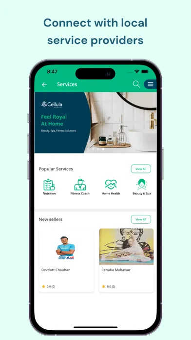 Captures d'écran de Cellula: Healthy Lifestyle App