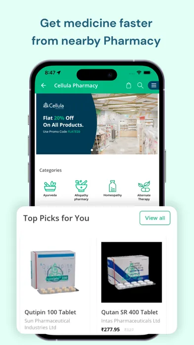 Captures d'écran de Cellula: Healthy Lifestyle App
