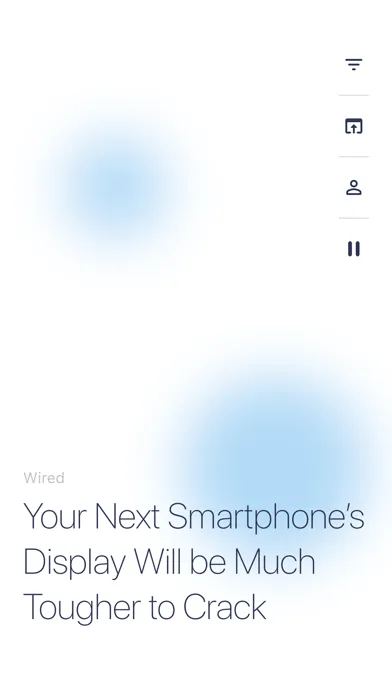 Capturas de pantalla de Audiosume - Audio News