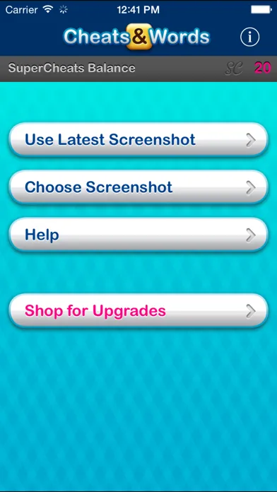 Cheats & Words Screenshots