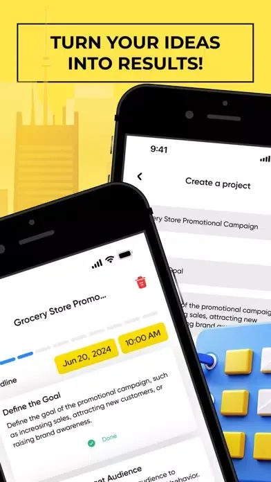 Tazzle: ProjectFlow Screenshots