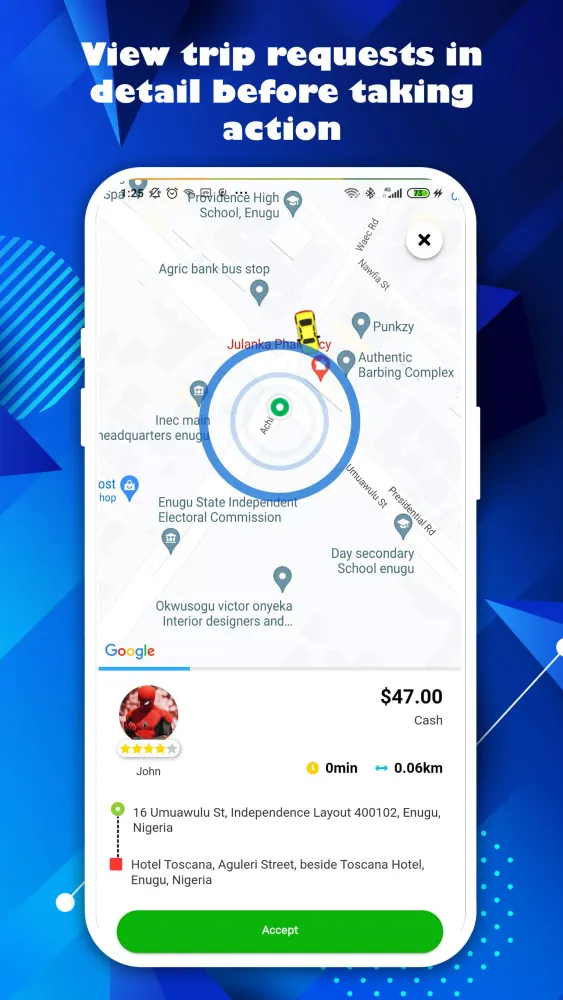 Скриншоты Droptaxi Taxi App (Driver)