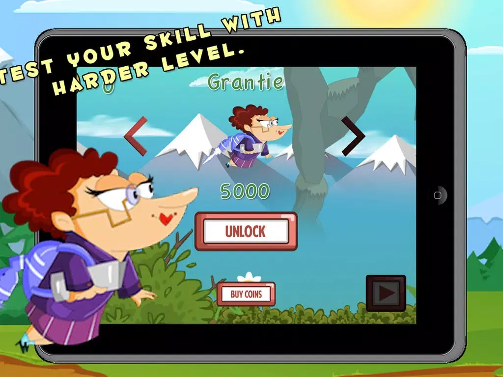 Granny Gangs against crime iPad  Screenshots