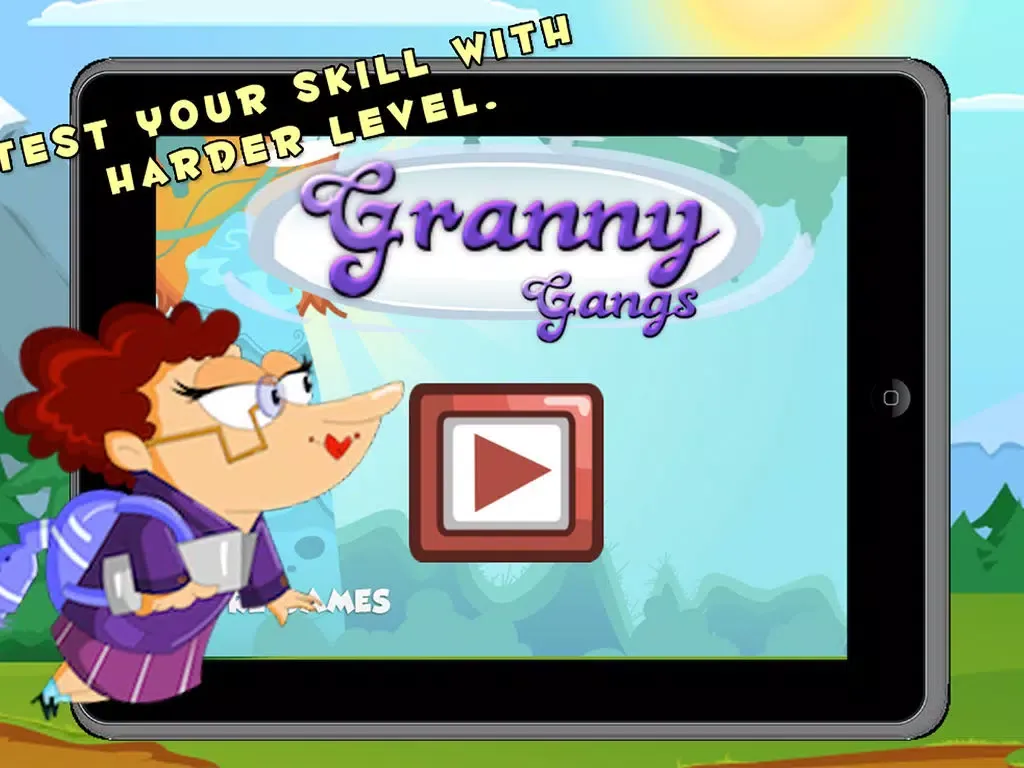 Granny Gangs against crime iPad  Screenshots