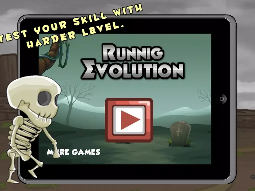 Zrzuty ekranu Crazy caveman run iPad 