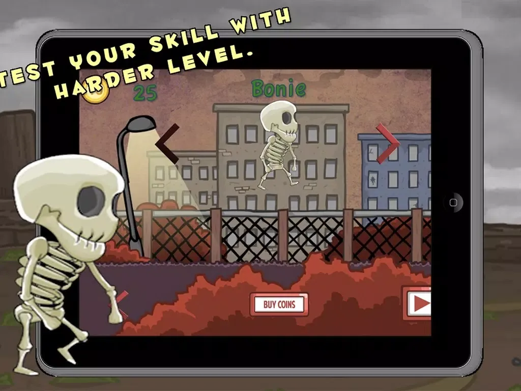 Zrzuty ekranu Crazy caveman run iPad 