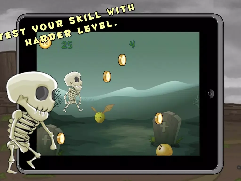 Zrzuty ekranu Crazy caveman run iPad 