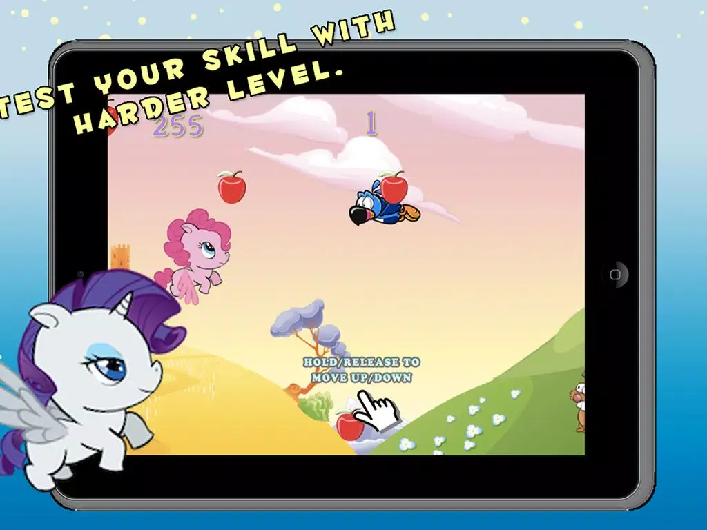 A pretty little unicorn my flying tiny princess free iPad 應用截圖