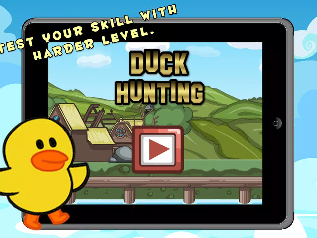 The Adventure Duck: Big Hunting Season Tapping Animal Game for Free iPad 应用截图