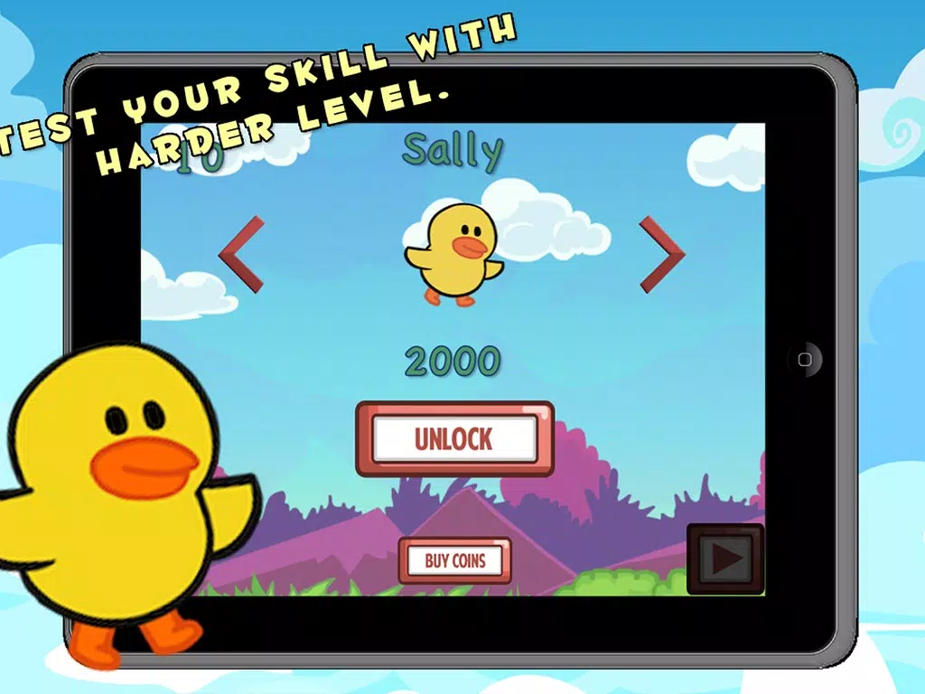 The Adventure Duck: Big Hunting Season Tapping Animal Game for Free iPad 应用截图
