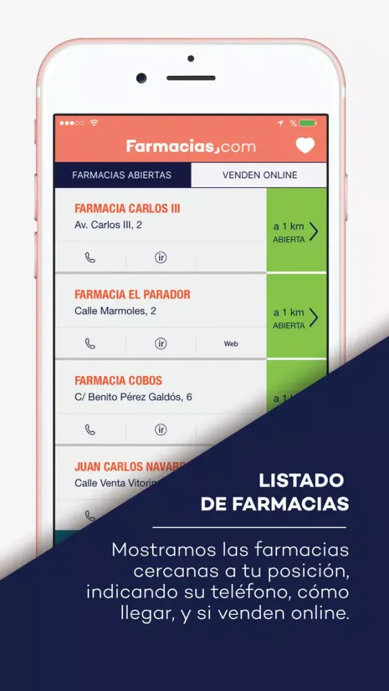 Farmacias.com - Buscador Screenshots