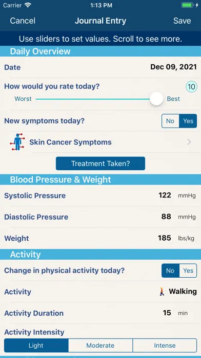 Capturas de pantalla de Skin Cancer Manager