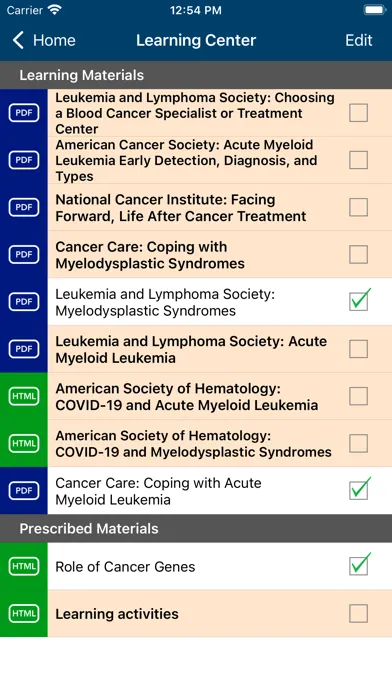 MDS & AML Manager Screenshots