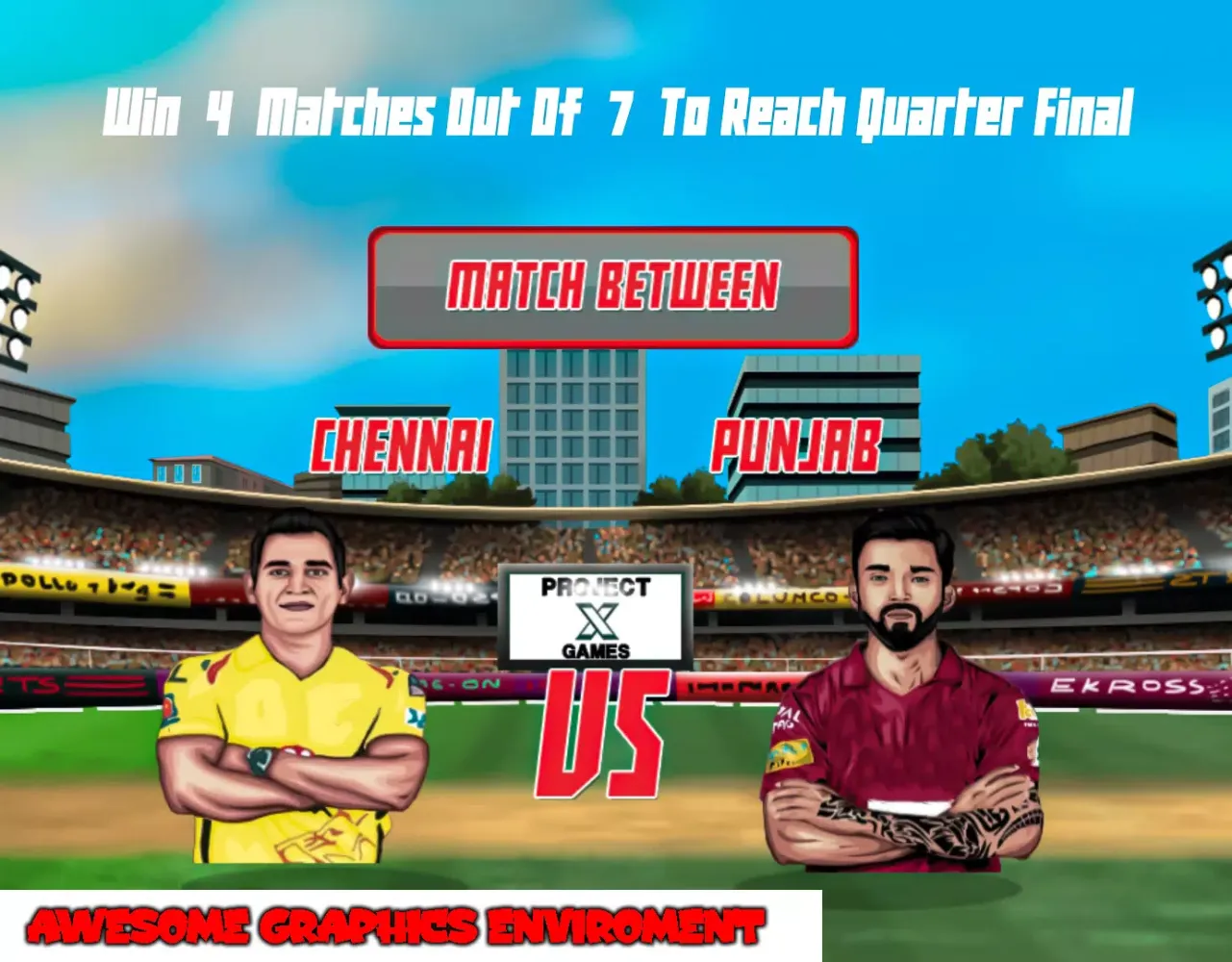 Tangkapan layar IPL cricket game 2024