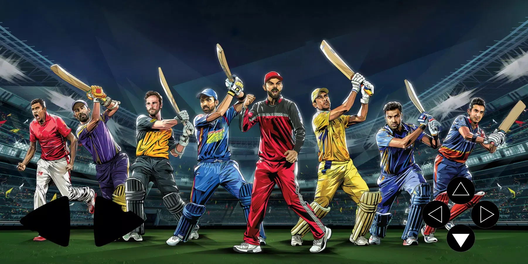 Tangkapan layar IPL cricket game 2024