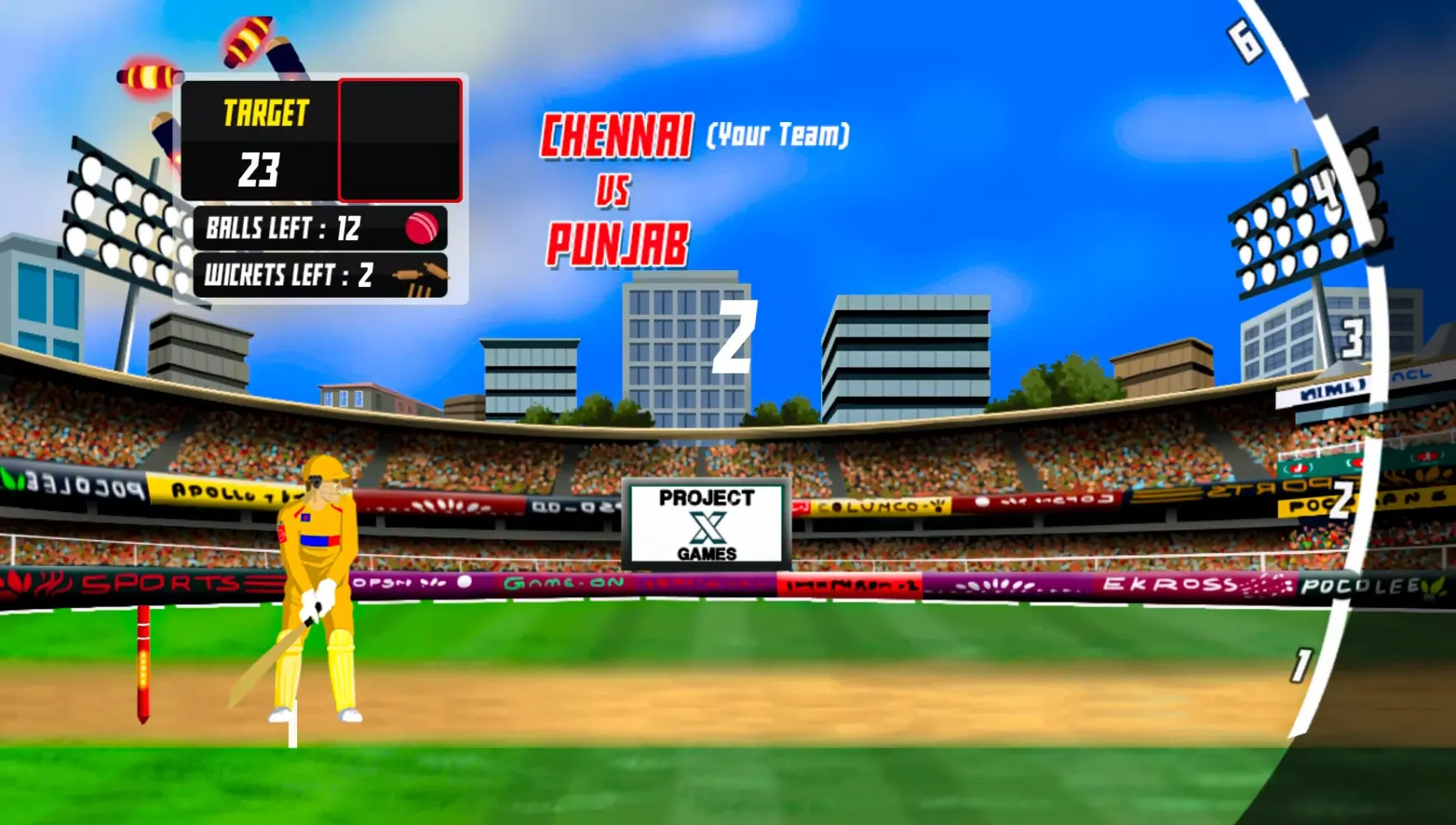 Tangkapan layar IPL cricket game 2024