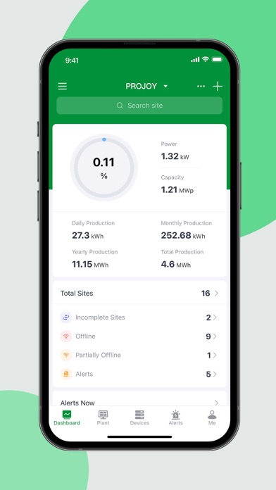 Zrzuty ekranu PROJOY M-Cloud V2
