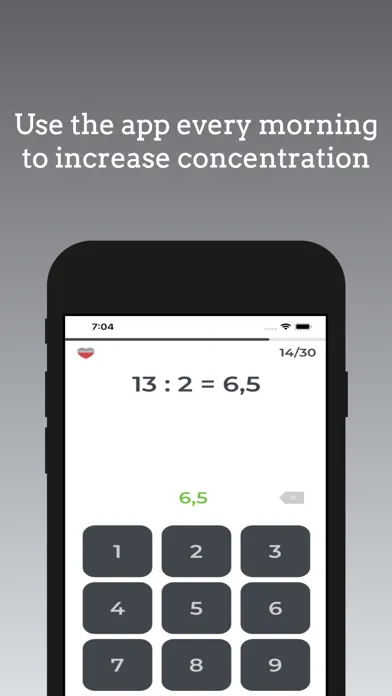 Brain training - mathematics 스크린샷