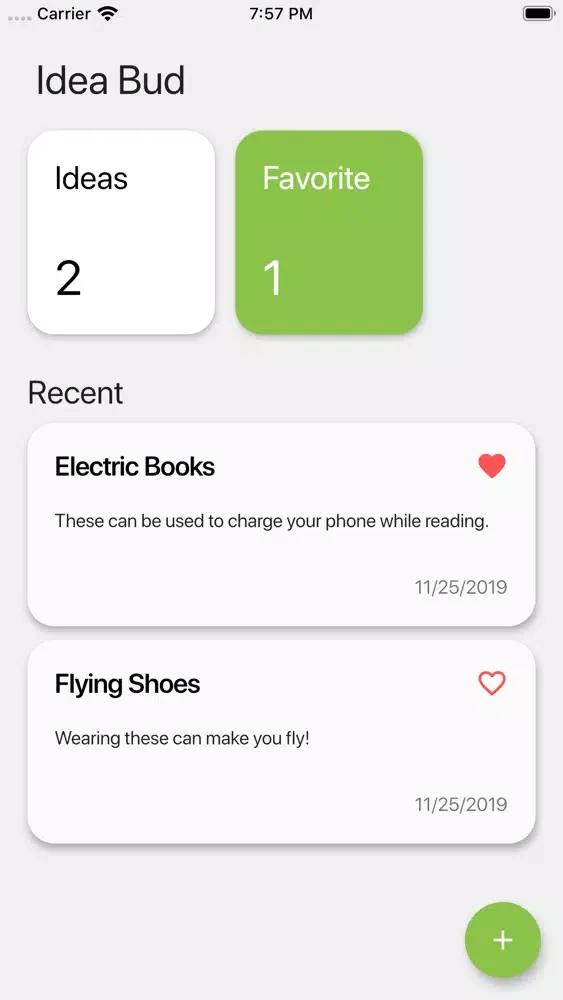تصاویر Idea Bud - Simple idea tracker