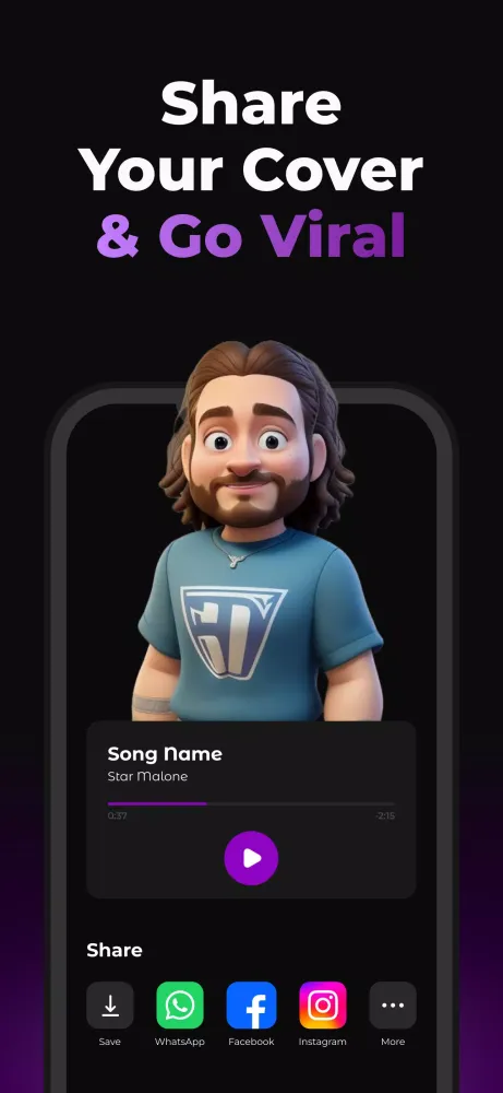 Sing AI Screenshots