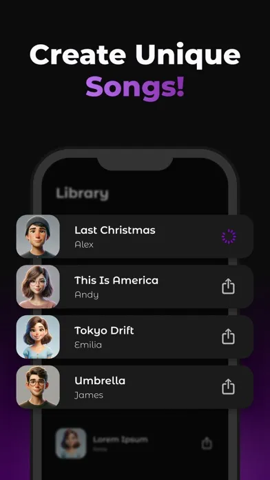Sing AI: Cover Songs & Music سکرین شاٹس