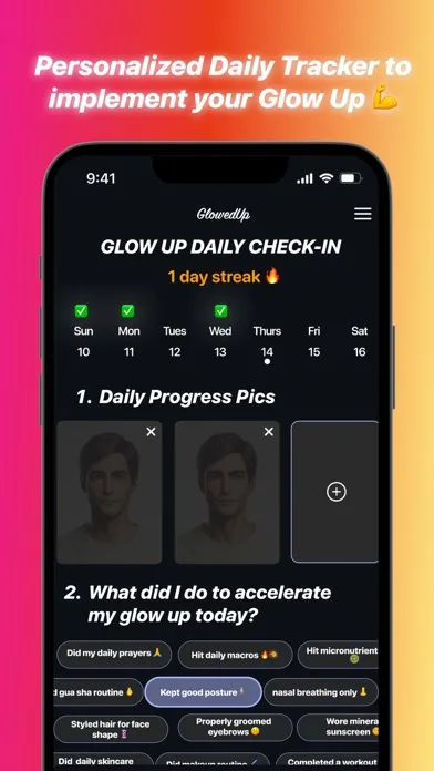 Glowed Up - Glow Up with AI应用截图