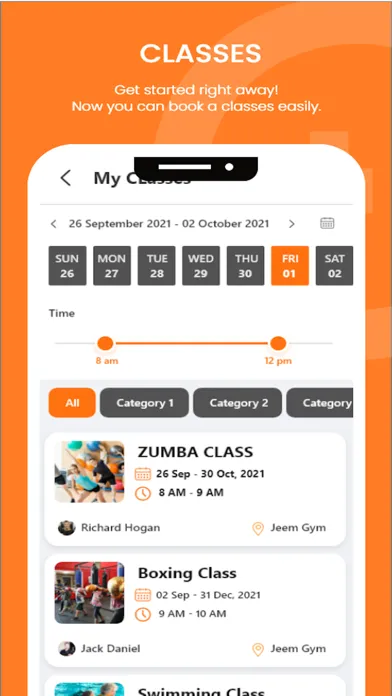 ProLine Gym Ekran Görüntüleri