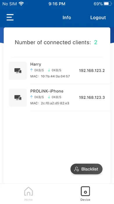 PROLiNK mWmesh Ekran Görüntüleri
