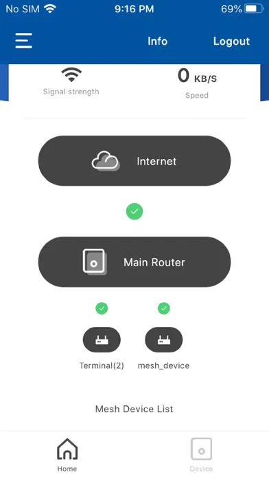 PROLiNK mWmesh Ekran Görüntüleri