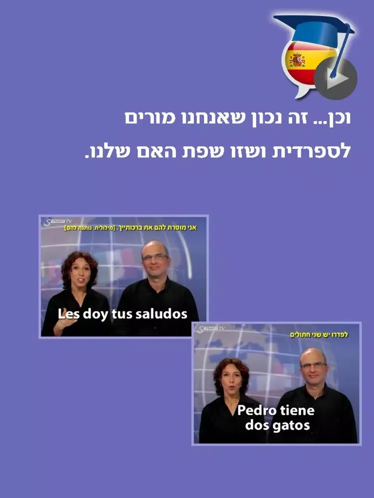 ספרדית בקלות ובהנאה - קורס בווידאו, חלק ראשון | פרולוג iPad 应用截图