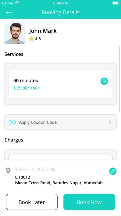 ProMassage User 스크린샷