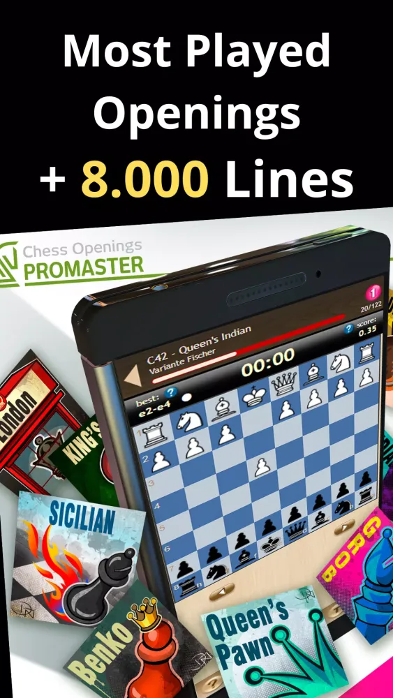 Chess Openings Promaster 스크린샷