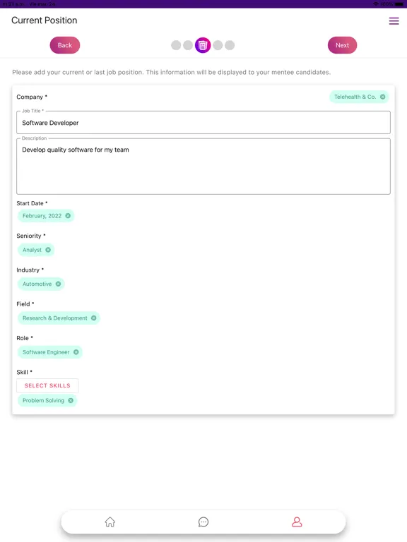 Скриншоты 100k Mentor Challenge iPad 