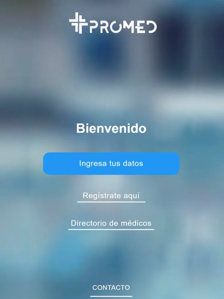 Скриншоты Promed Móvil iPad 