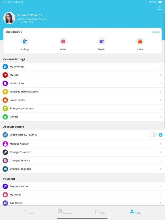 V3C Medical AIO User iPad  স্ক্রিনশট