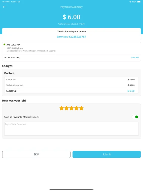V3C Medical AIO User iPad  স্ক্রিনশট