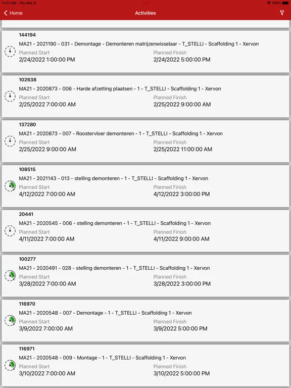 Syntempo Mobile iPad 應用截圖