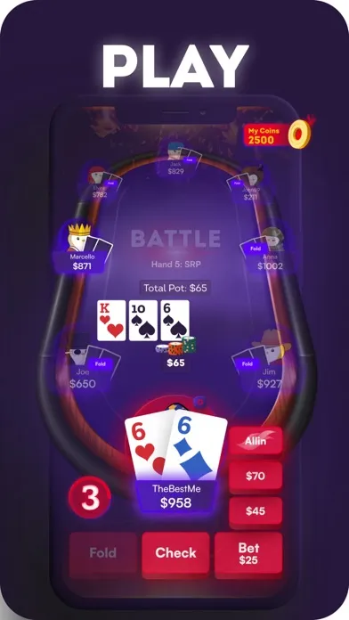 Zrzuty ekranu Prometheus: Battle Poker