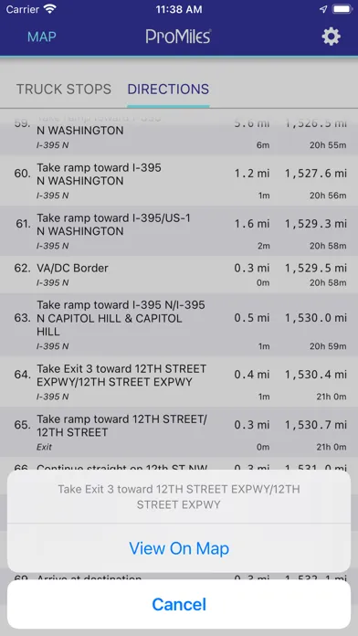 Captures d'écran de ProMiles Fuel Finder