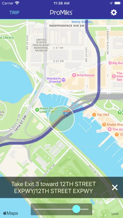 Captures d'écran de ProMiles Fuel Finder