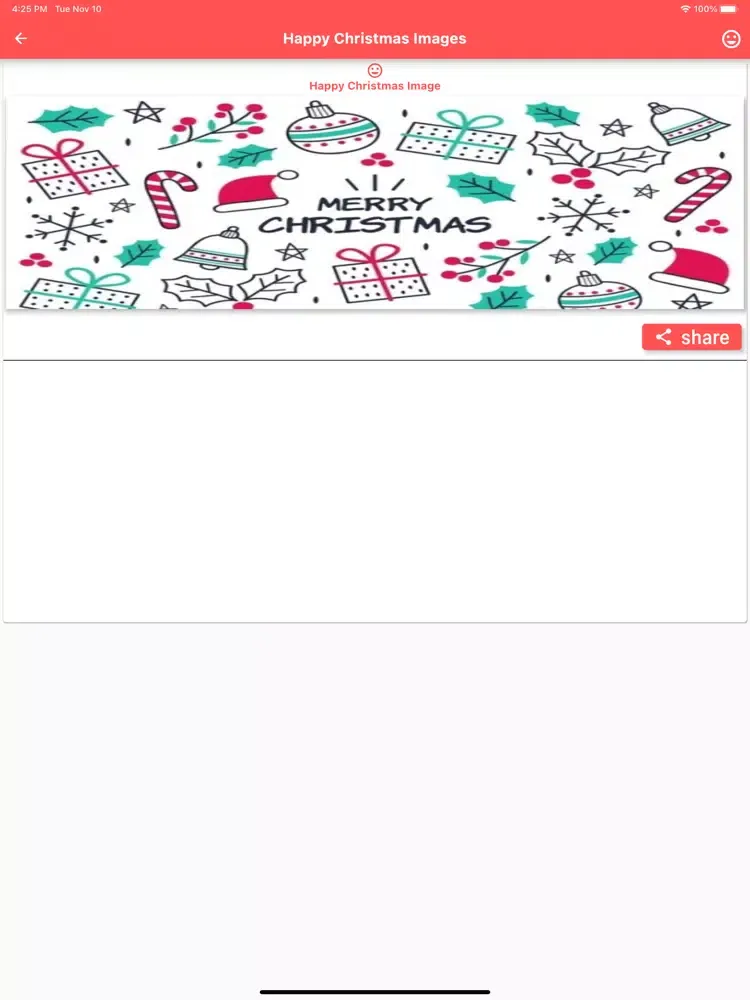 Capturas de pantalla de Christmas Customise Greetings iPad 